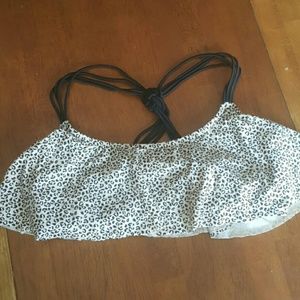 Bikini top leopard print